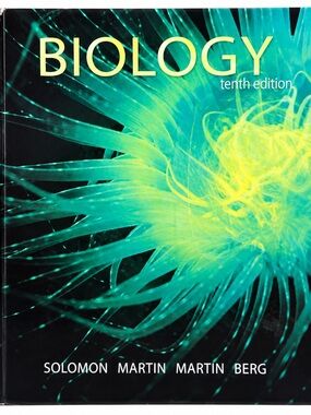 Biology 10th Edition Hardcover Textbook – Solomon, Martin, Martin & Berg